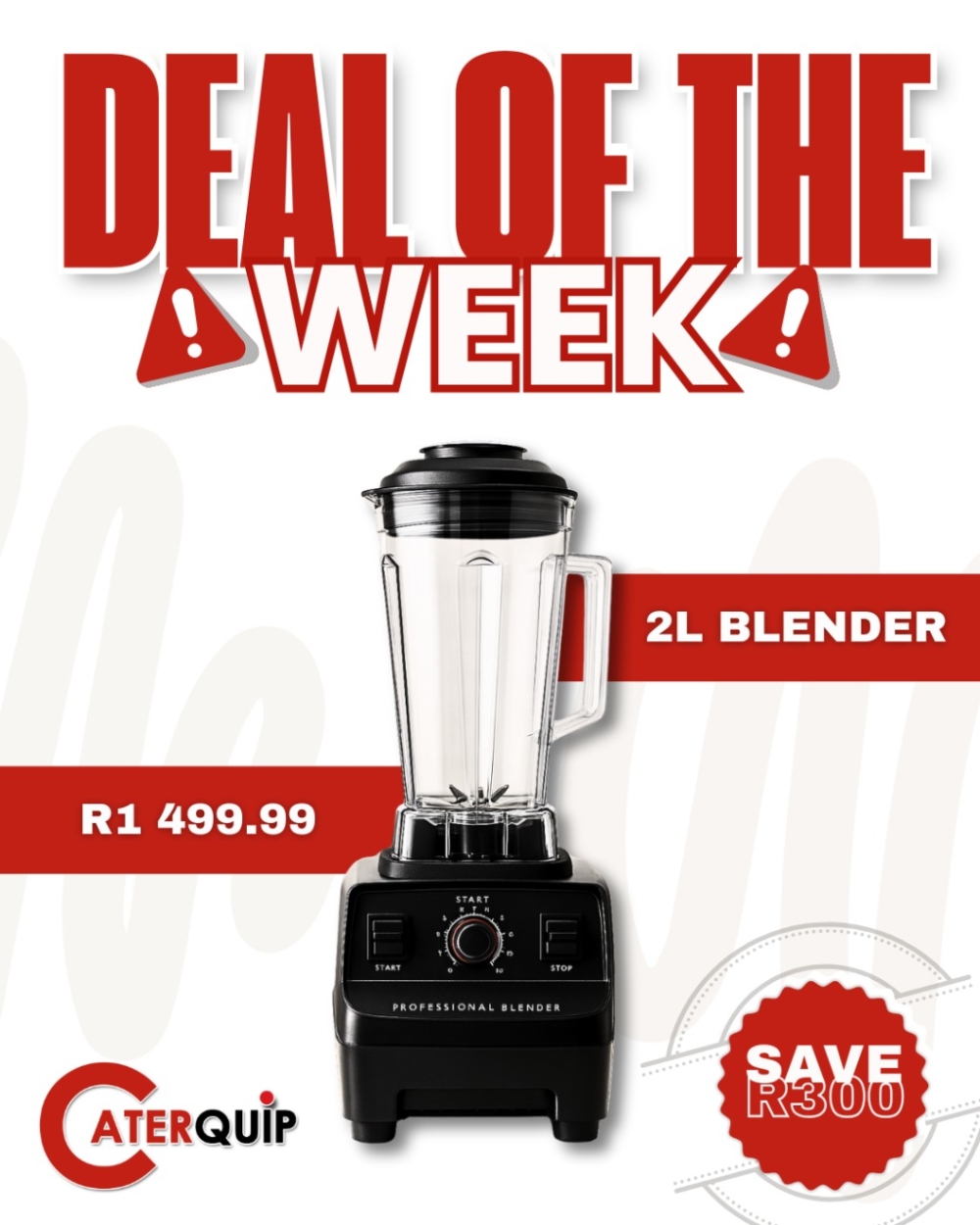 deal of the week blender