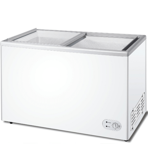 glass top freezer 15m