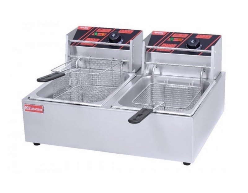 double electric fryer